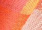 Graded Square Scarf – orange-bunt