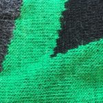 Ski Socks - grün/schwarz
