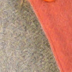 Wendemantel Smile- orange-grau